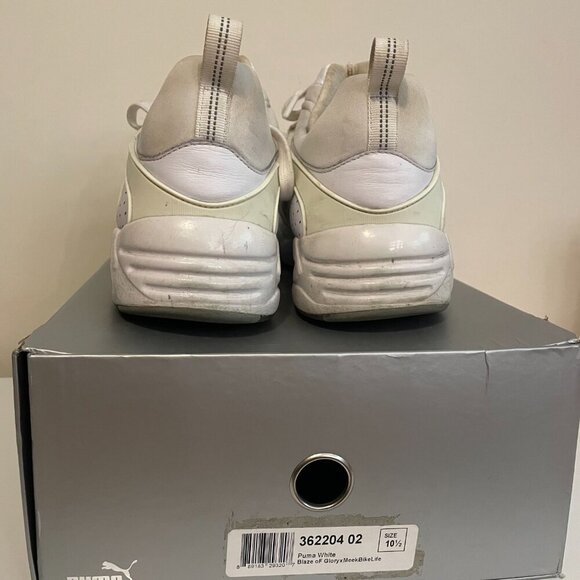 Puma Blaze of Glory x Meek Bike Life Sneakers Shoes Puma White Mens Size 10.5 - Picture 5 of 5